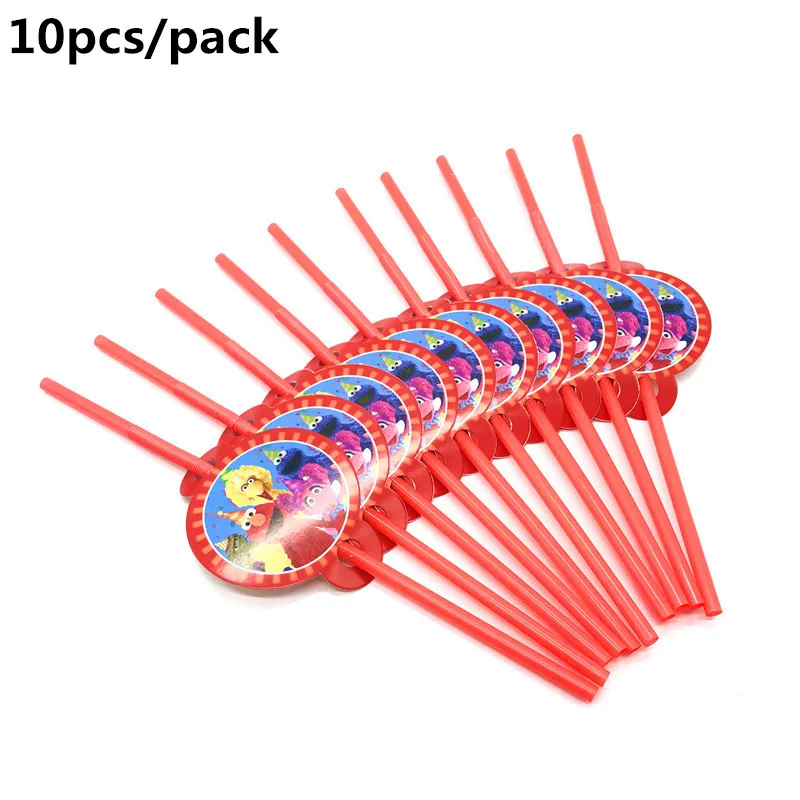 С героями Улица Сезам День рождения украшения с принтом Элмо тема Вымпел