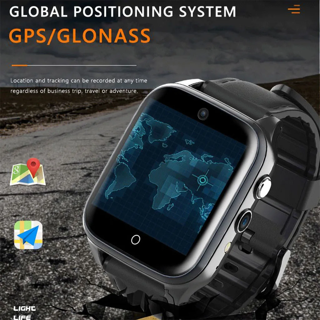 4G Детские умные часы с камерой GPS WIFI отслеживание видео вызов голосовой чат