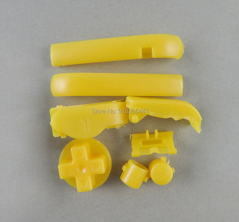 1 компл./лот разноцветные кнопки L R A клавиатуры для Gameboy Advance GBA рамка кнопок D