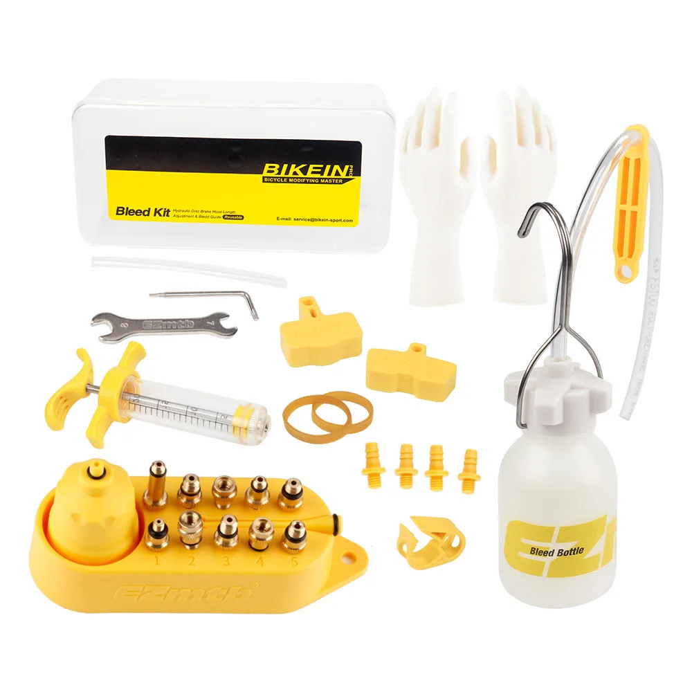 Набор для ремонта велосипедных гидравлических дисковых тормозов минеральных
