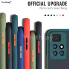 Чехол для Redmi 10, чехол для Redmi 10 Note 10 Poco X3 Pro, силиконовый матовый полупрозрачный бампер для телефона Redmi 10