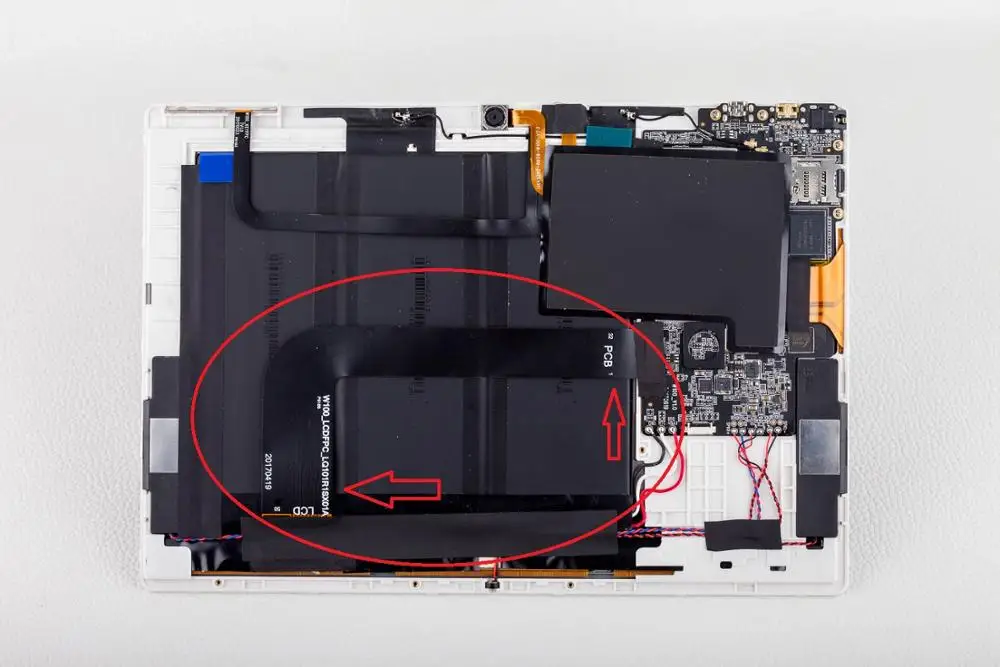 Original LCD Screen Cable Flex to Mainboard for Teclast T10 T20 Internal Display Motherboard Ribbon Connector | Компьютеры и офис