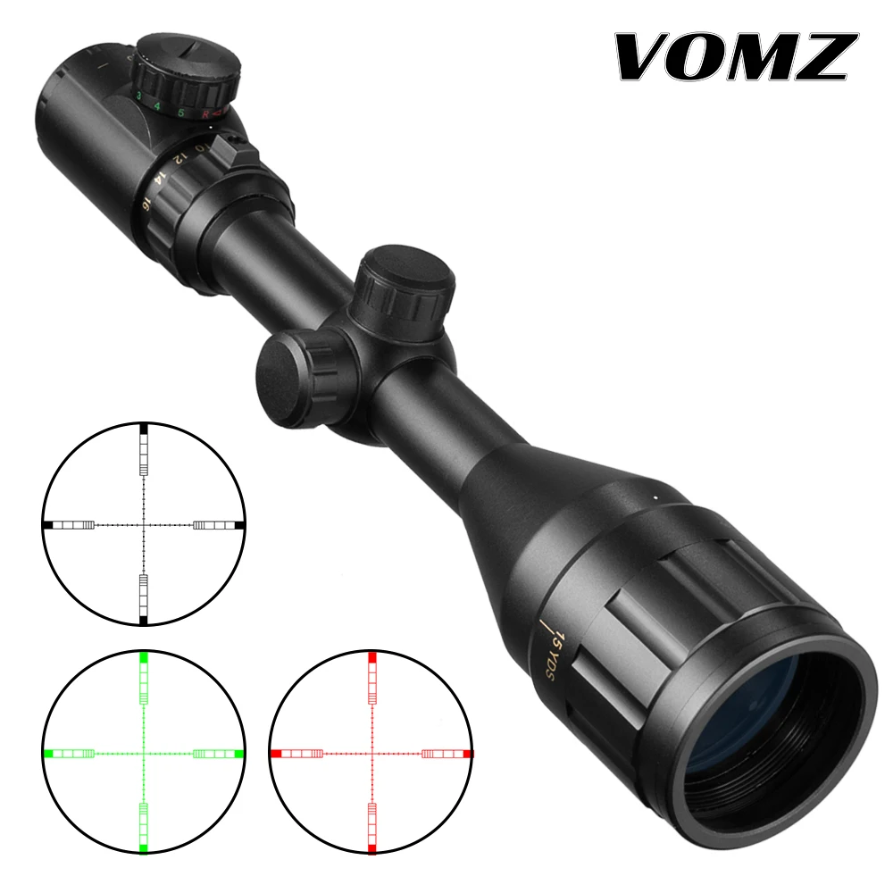 Оптический прицел VOMZ 4-16X50 AOE, тактический прицел для винтовки, охотничьи прицелы, полноразмерный стеклянный гравированный прицел для пневматической винтовки