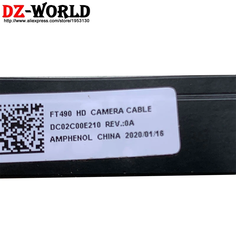 Новые оригинальные FPC LED Web 720 HD камеры Кабель для Lenovo ThinkPad T490 P43S ноутбуков 02HK977 |