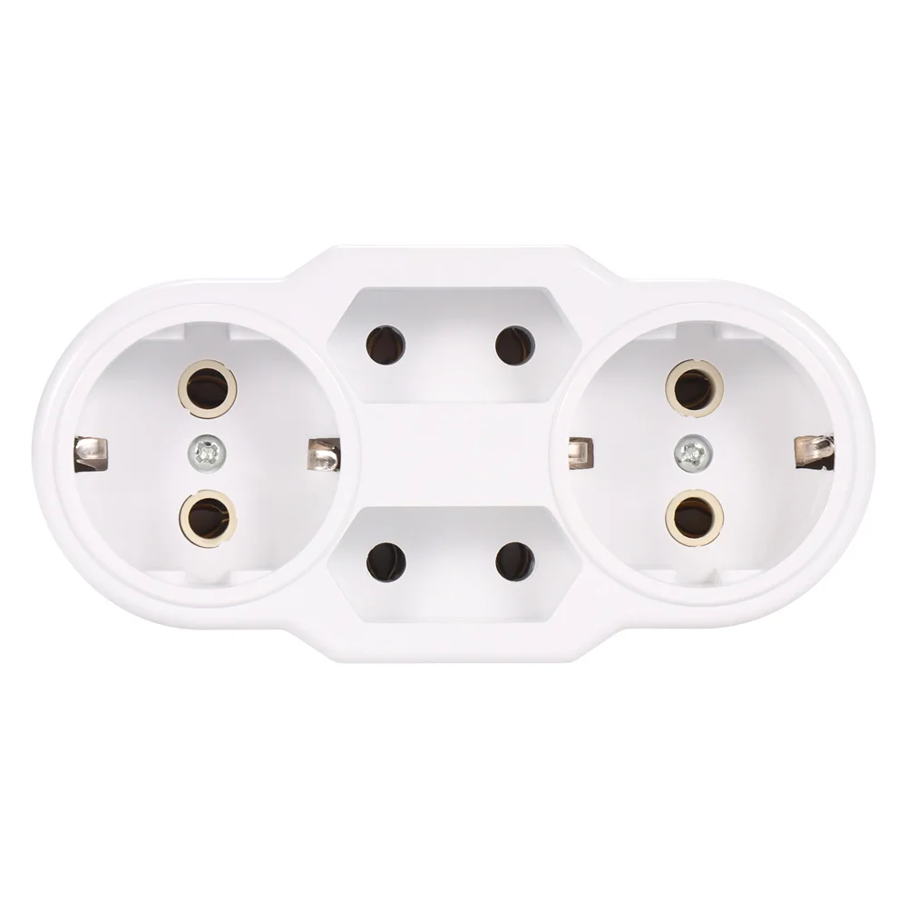 Профессиональная розетка для переоборудования от 1 до 4 вилка европейского