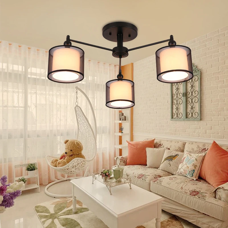 

Retro Iron Chandelier 3/6/8 Sockets Lighting Vintage Chandelier Modern Ceiling Lamp Light Fixture Lighting