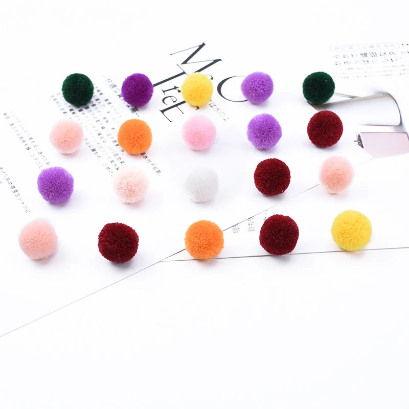 20 Pieces Pompons home decoration needlework Gloves hat clothes accessories DIY gifts box fake flowers for scrapbooking wedding | Дом и сад