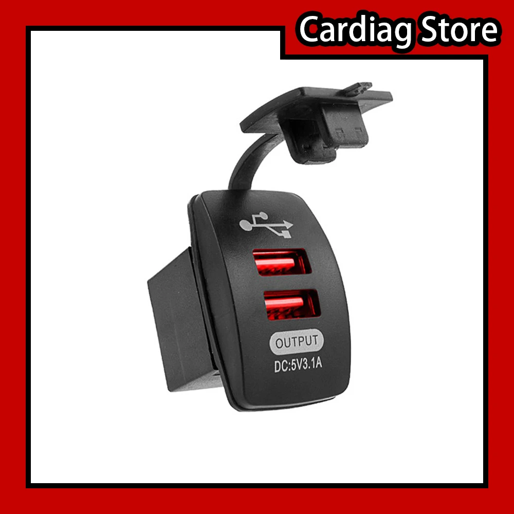 

Mobile Charger Universal Mobile Phone Dual USB Waterproof And Dustproof Equipment Automatic Adapter For Phones