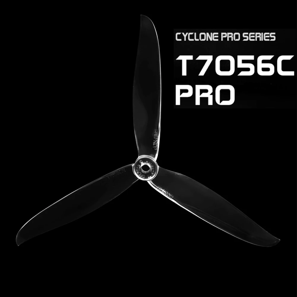 6 пар пропеллеров DALPROP Cyclone T7056C Pro 7 дюймовый Хрустальный пропеллер с 3 лезвиями для