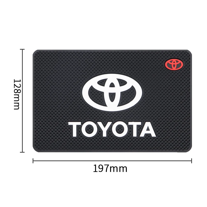 

Car mat auto interior dashboard phone pads fixed gel double sided for Toyota- Highlander Alphard Aygo Vellfire YARiS COROLLA