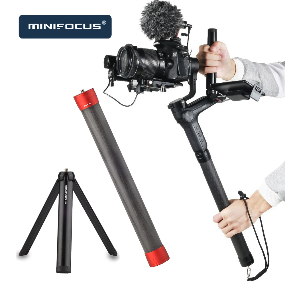 Монопод удлинитель из углеродного волокна стержень для DJI Ronin S SC Moza Air 2 AK4000 Zhiyun Crane