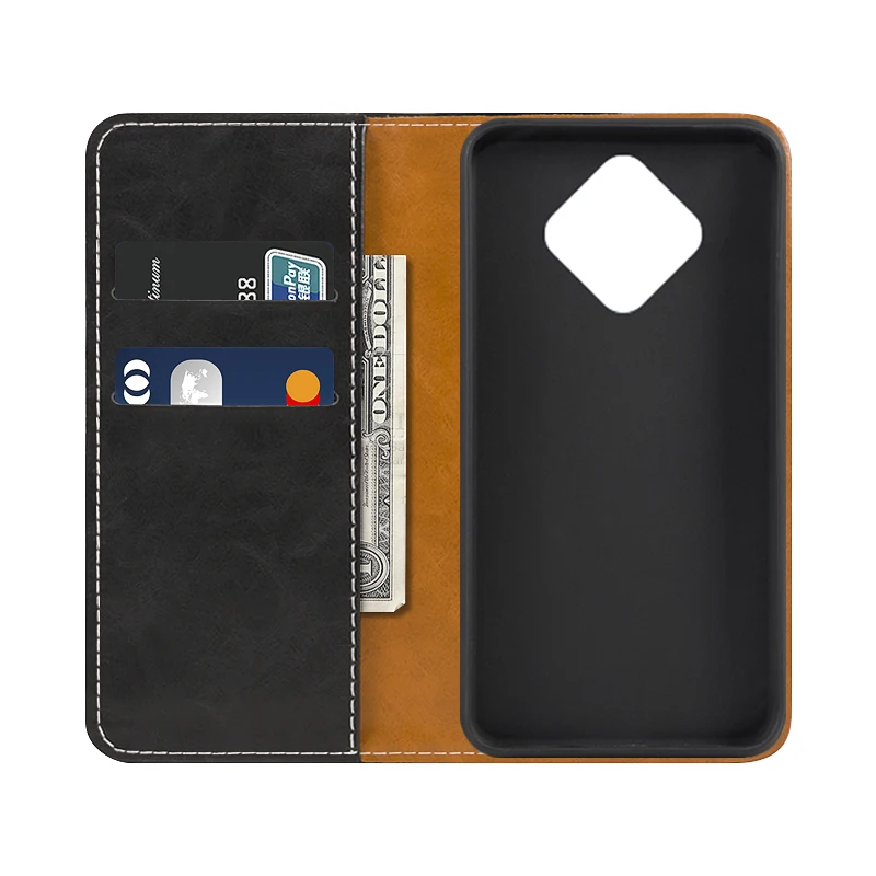 pu leather wallet phone case for infinix zero 8 x687 fashion flip case for infinix zero 8i x687 case soft silicone back cover free global shipping