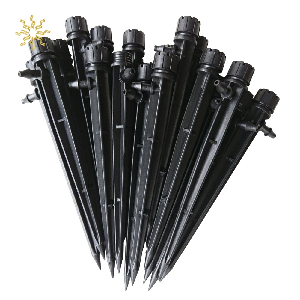 

25Pcs 360 Degree Emitter Adjustable Flow Irrigation Drippers Micro Sprinklers Drip System For 4/7mm Tube Garden Watering System