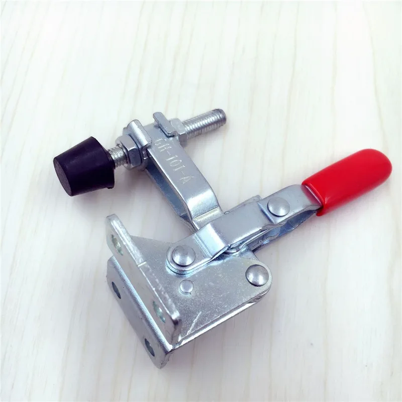 2 шт. 110 фунтов удерживающая емкость красная прямая ручка вертикальный тогл зажим