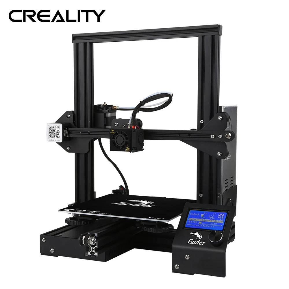 Комплект 3D-принтера CREALITY DIY Ender-3/Ender-3X полностью металлический принтер с большим