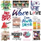 Prajna модная наклейка с надписью, наклейка для глажки утюгом, виниловые наклейки для глажки, термонаклейки для детской футболки