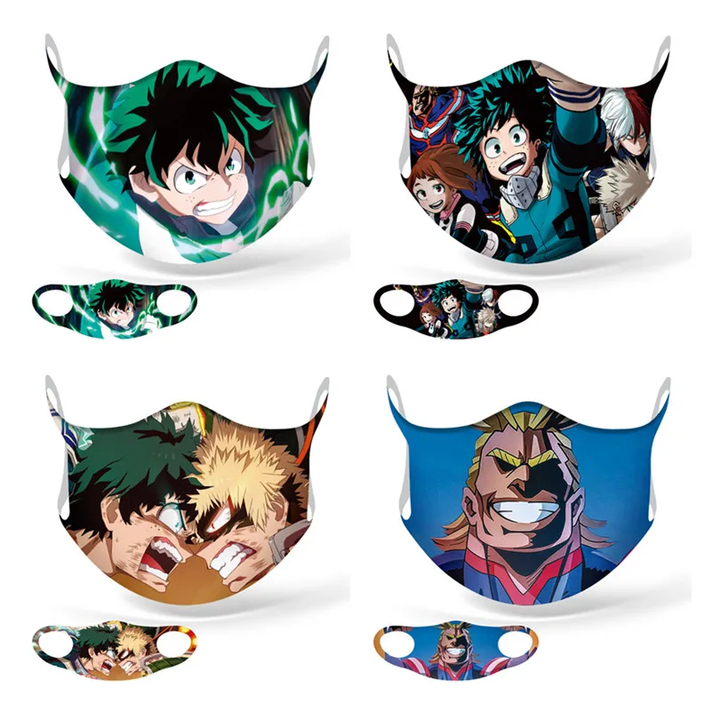 Маски для косплея моя геройская Академия Midoriya Izuku маски Todoroki Shouto Bakugou Katsuki