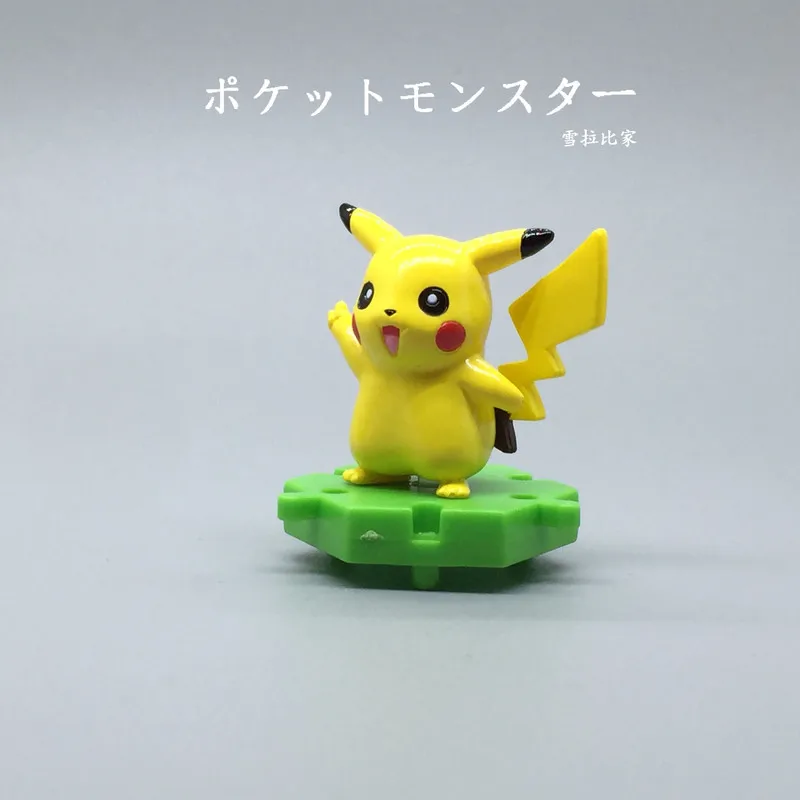 20 шт. подлинные фигурки покемонов карманные куклы монстры ПВХ Модель Пикачу