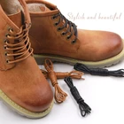 Шнурки круглые кожаные, вощеные, водостойкие, 80100120140 см, P2, 1 пара