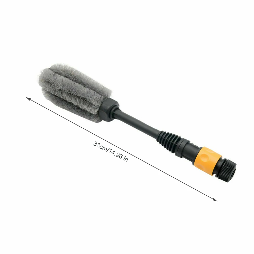 

Car Wheel Wash Brush Plastic Handle Vehicle Cleaning Brush Wheel Rims Tire Washing Brush Auto Scrub Brush Car Washing Tools