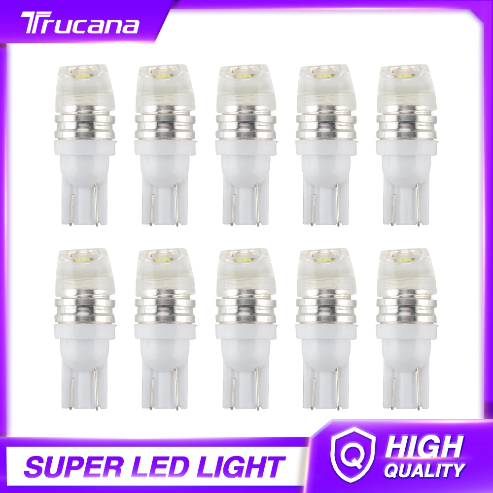

Светодиодные лампы для чтения T10 W5W Canbus 168 194, 10 шт.