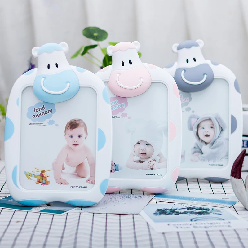 

Modern Design Photo Frame Holder Ornament Painting Nordic Poster Friends Photo Frame Baby Marco De Fotos Home Decoration DG50XK