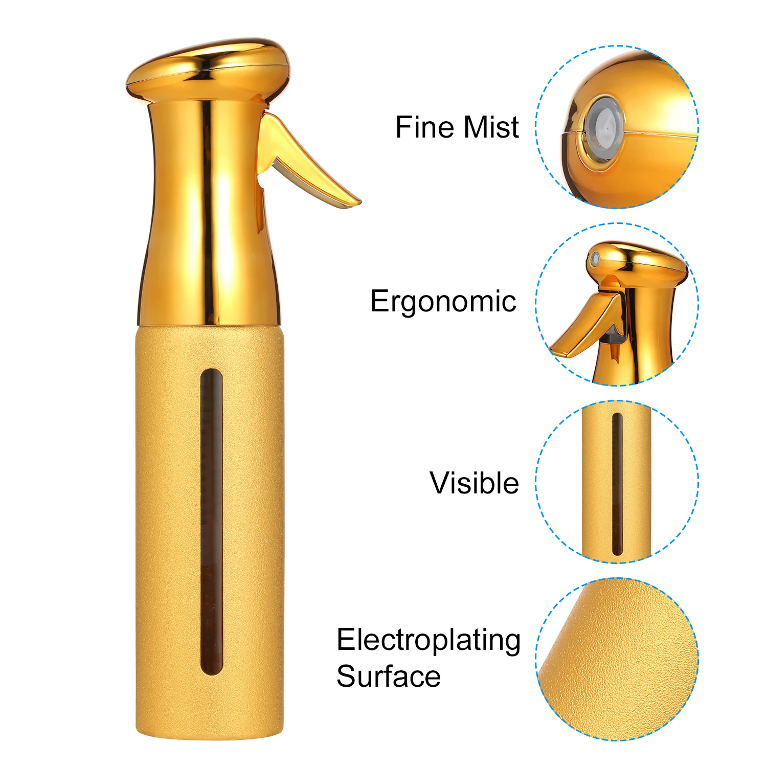 250 мл пустая бутылка распылитель для спрея волос инструмент воды укладки