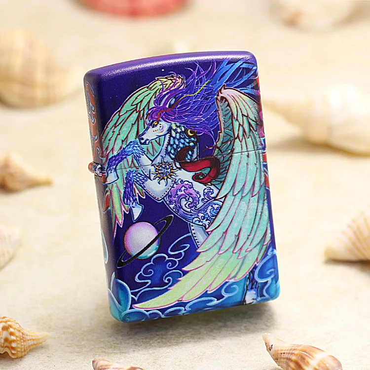 Оригинальная масляная Зажигалка Zippo медная ветрозащитная керосиновая зажигалка