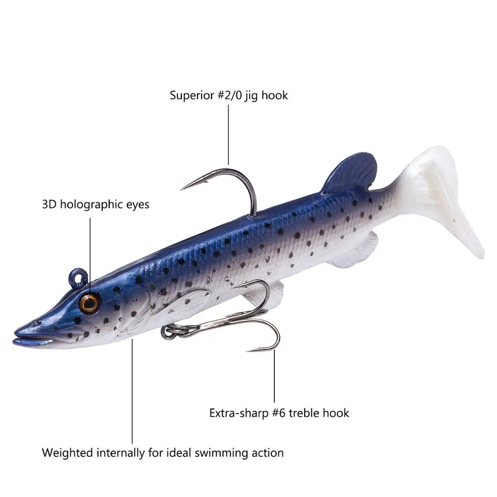 Bassdash мягкая плавающая приманка Морская Рыбалка приманки Приманка кренк