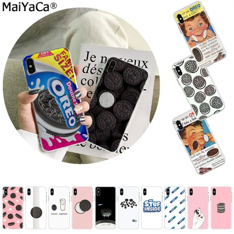 Новый чехол для телефона MaiYaCa Oreo Biscuits iphone SE 2020 11 pro 8 7 66S Plus X XS MAX 5S XR мобильного