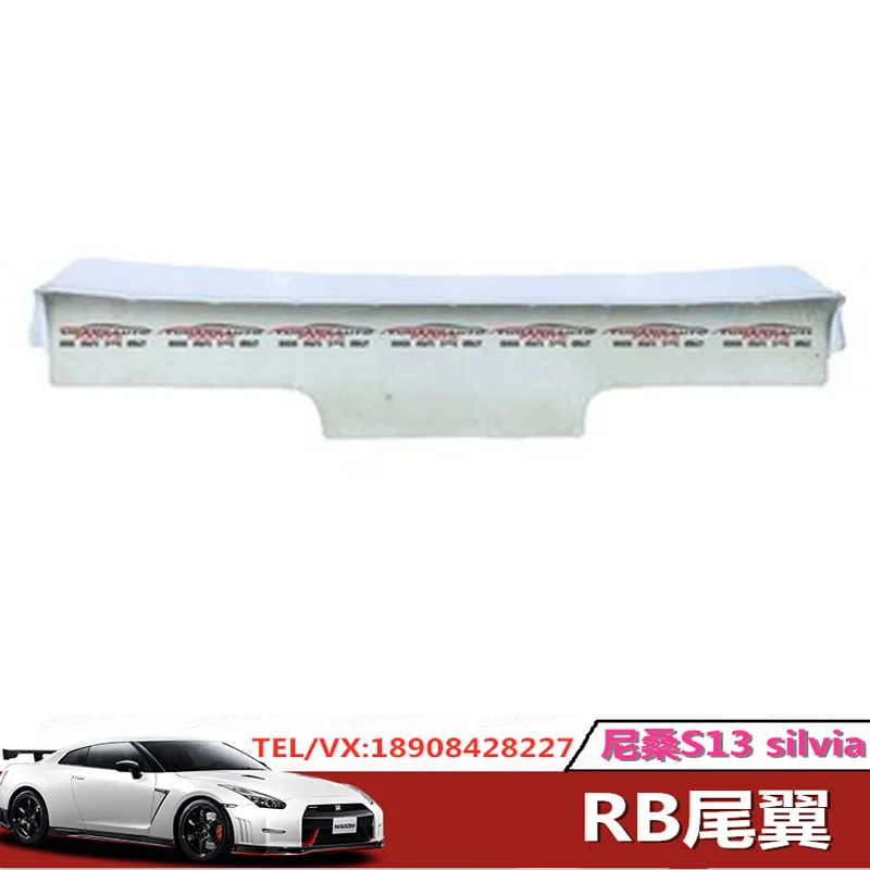 Подходит для 89-94 Nissan S13 Silvia Ps13 Rocket Bunny ствол из стекловолокна Малый нажимной хвост |