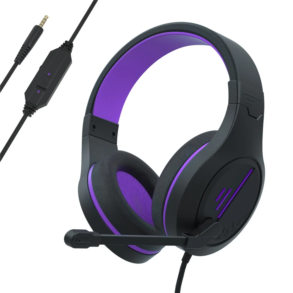 

Anivia Mh601 Wired Headset With Microphone Headset For Gamers Pc Headset With Stereo Gaming Ps4/Xbox/Phone Multifunction