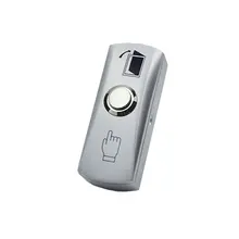 KINJOIN Zinc Alloy GATE DOOR Exit Button Exit Switch For Door Access Control System Door Push Exit Door Release Button Switch