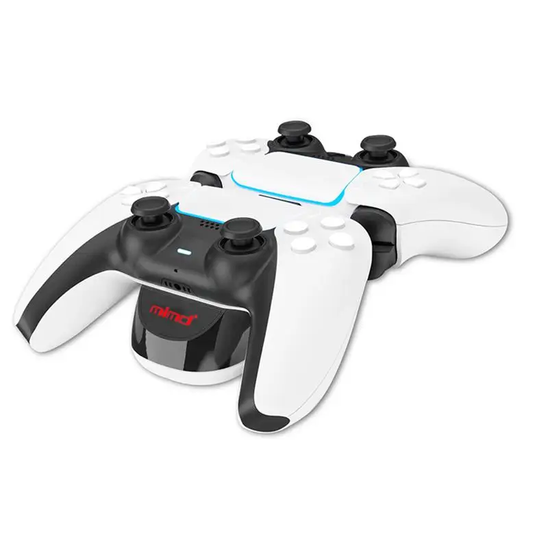 

Charger Station for PS5 Controller Dual Charging Dock for PlayStation 5 Controller with 2 Type-C Connector & LED Indicator