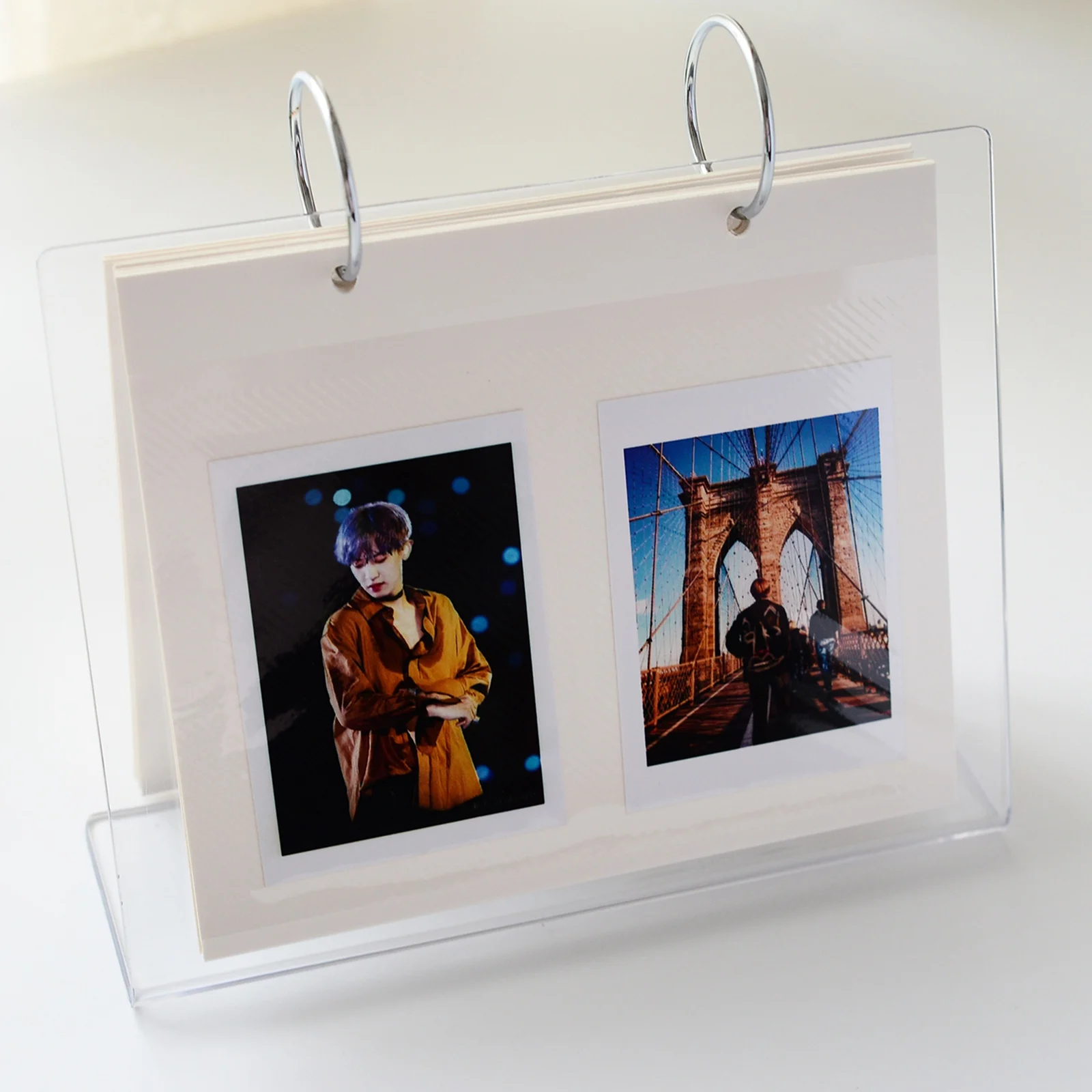 Фотоальбом 3/5 дюйма акриловый прозрачный для украшения дома | Дом и сад