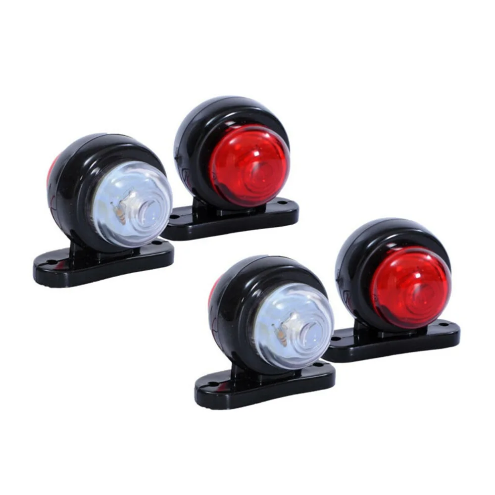 

12-24V DC Side Marker Lights Parts Truck 2-LED Corrosion resistant 4Pcs