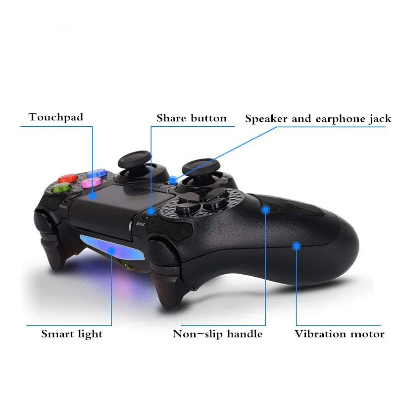 Контроллер для Sony PS4 Bluetooth вибрирующий геймпад Playstation 4 беспроводной джойстик