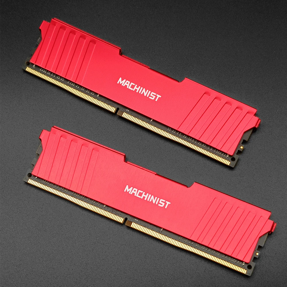 machinist ddr4 8gb memory ram 2666 mhz memory desktop ram dimm with heat sink free global shipping