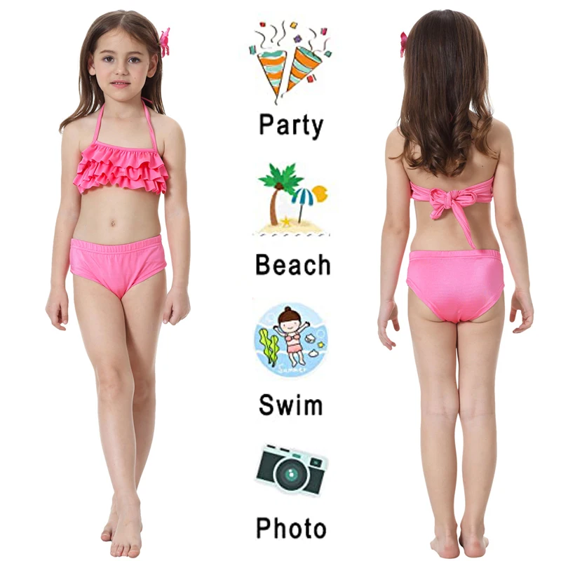 mermaid tail with bikini costume cosplay swimsuit for pool party bathing suit for girls mermaid tail bikini summer hot sale free global shipping
