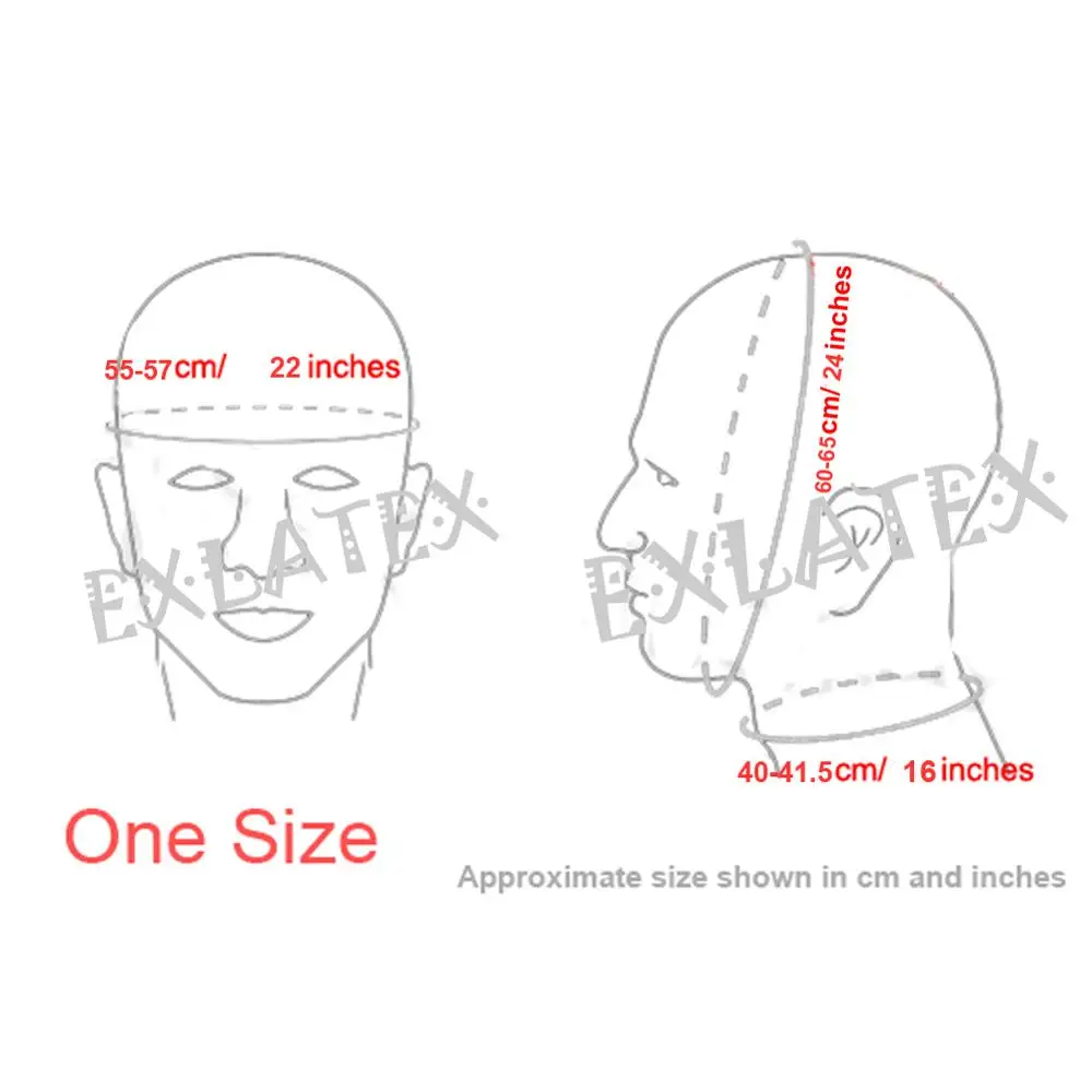 Латексная Маска Deadpool праздничные капюшоны с двойным светлым хвостом |