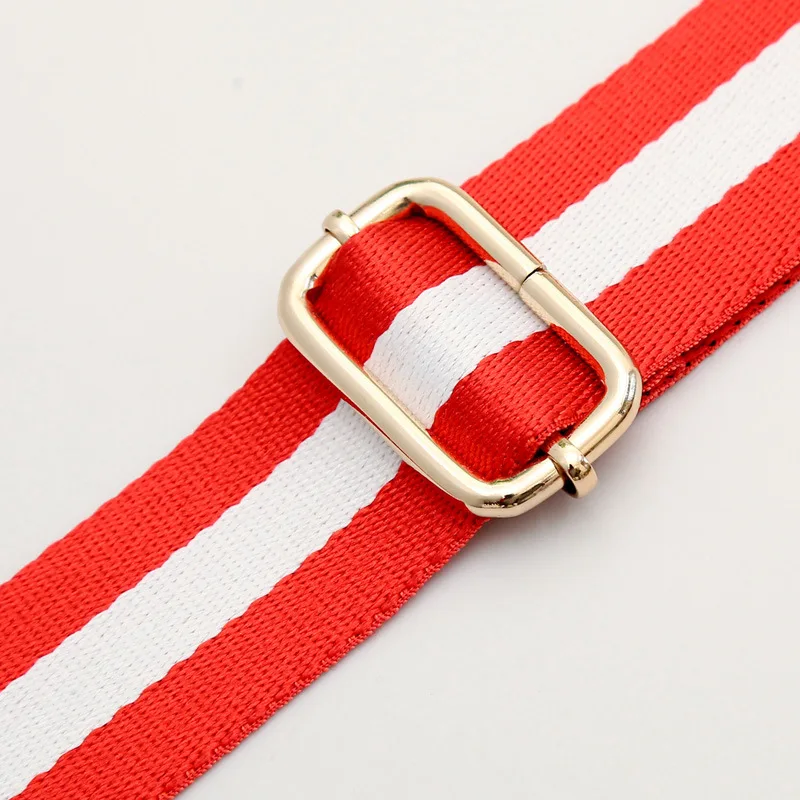 Нейлоновые цветные аксессуары для ремня Женская Регулируемая модная вешалка на