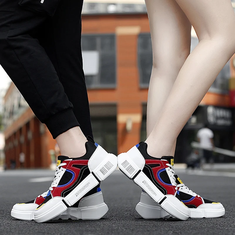 Кроссовки унисекс сетчатые повседневная легкая обувь для ходьбы плоская подошва