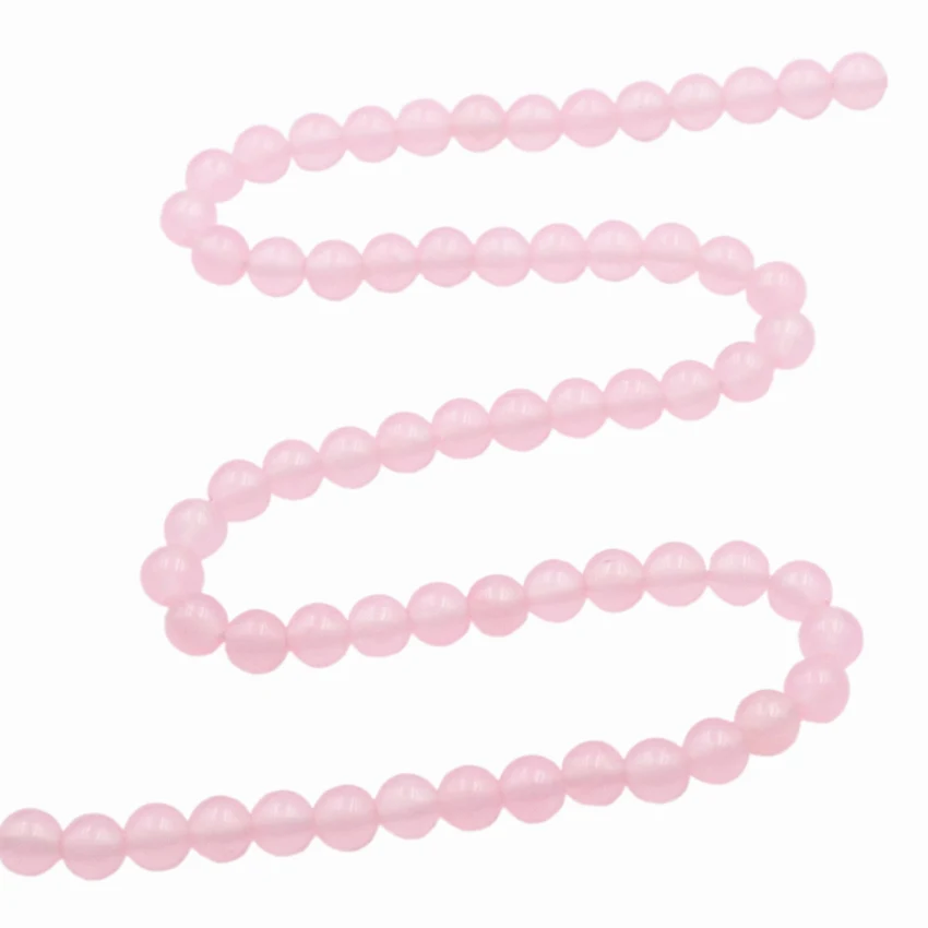 Оптовая цена розовый кристалл натуральный камень круглые нефритовые помещения