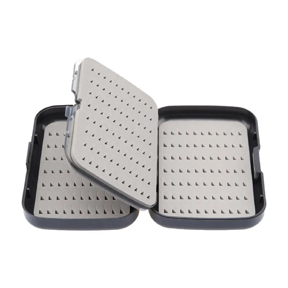 

PE Double-Layer Sponge Cushion Outdoor Fishing Gear Bait Fly Hook Case Lure Storage Box