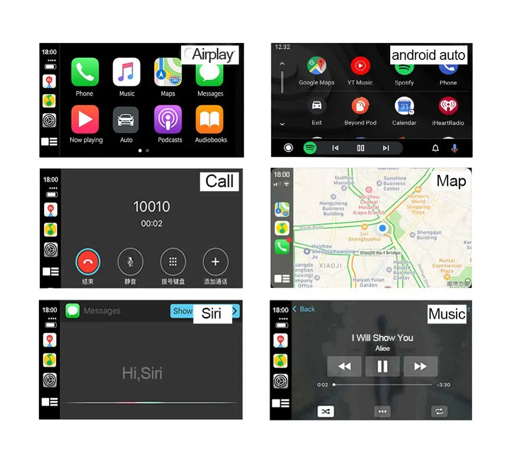 Carlinkit carplay для ключа Android автомобильный навигационный плеер USB накопитель