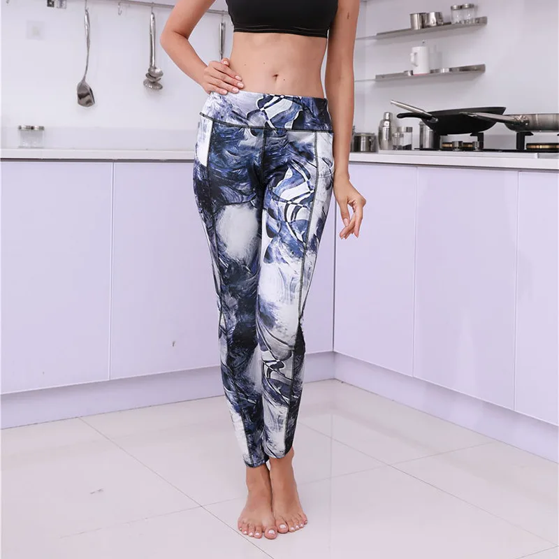 

Women Yoga Pants with Pockets Leggings with Pockets High Waist Tummy Control Workout Pants Leggings Sport Women Fitness