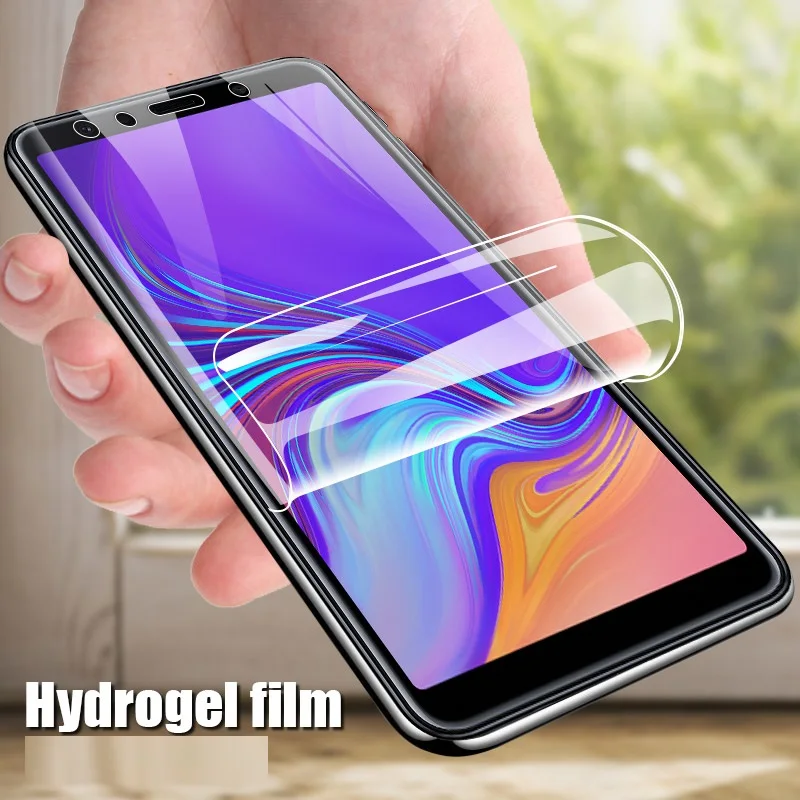 Hydrogel Film For Samsung Galaxy A9 2018 Screen Protector Protective Film 9H For Samsung Galaxy A9 2018 A920F Not Glass