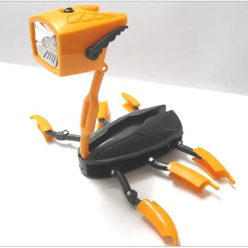 Миниатюрный робот фонарик со светодиодный подсветкой музыкальный Старк для