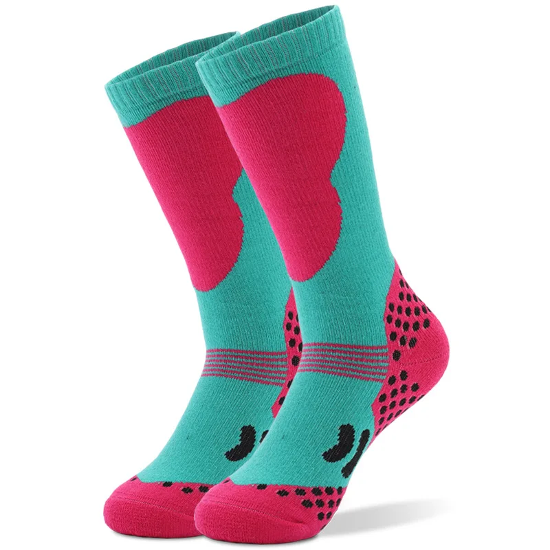 

Cycling Socks Children's Ski Socks Towel Bottom Thickening Sweat-Absorbing Winter Warm Outdoor Sports Climbing Socks
