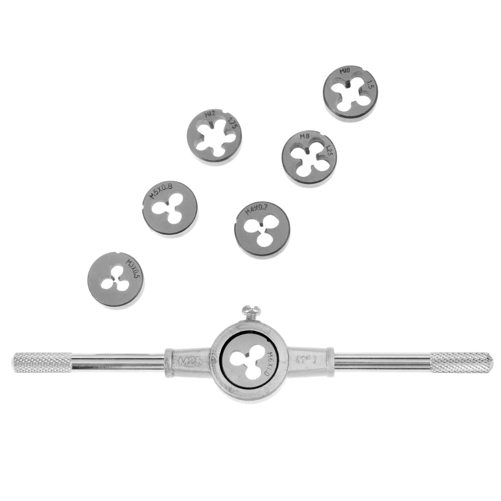 

Набор гаечных ключей 8 шт./компл., набор метрических инструментов из быстрорежущей стали M3/M4/M5/M6/M8/M10/M12, набор ручных инструментов с гаечным кл...